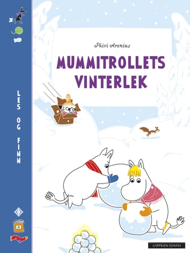 Omslag av "Mummitrollets vinterlek"