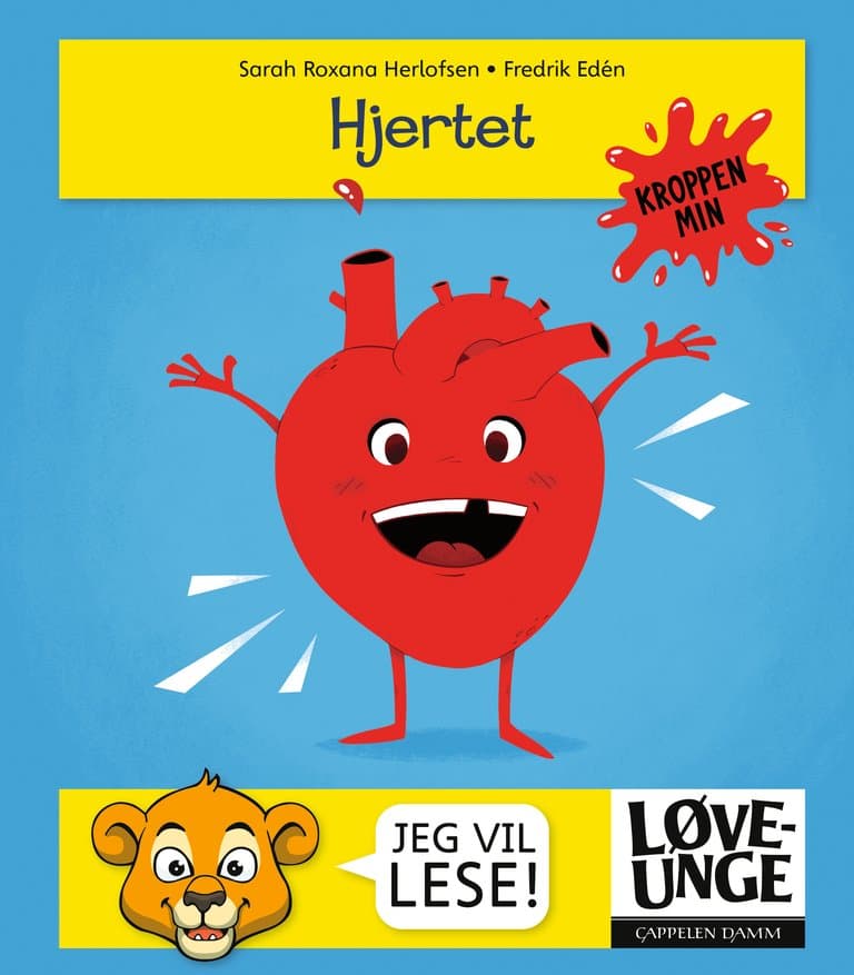 Omslag Løveunge - Hjertet av Sarah Roxana Herlofsen (Ebok)