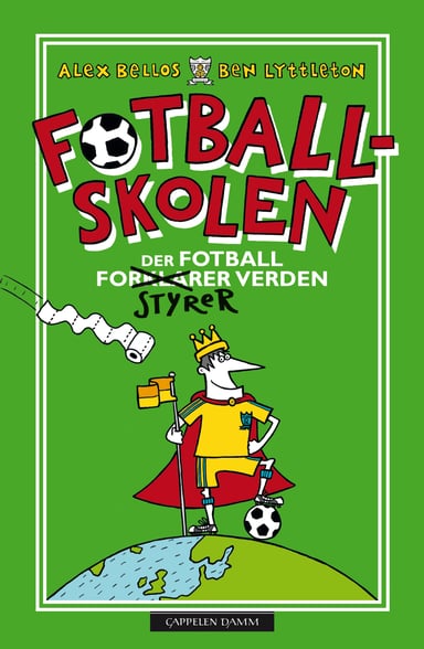 Omslag av "Fotballskolen - Der fotball styrer verden"