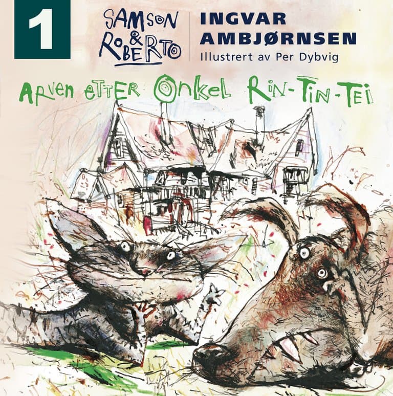 Omslag Arven etter onkel Rin-Tin-Tei av Ingvar Ambjørnsen (Lydbok)