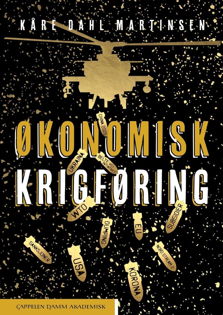 Omslag Økonomisk krigføring av Kåre Dahl Martinsen (Ebok)