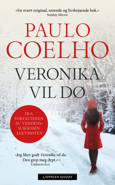 Omslag av "Veronika vil dø"