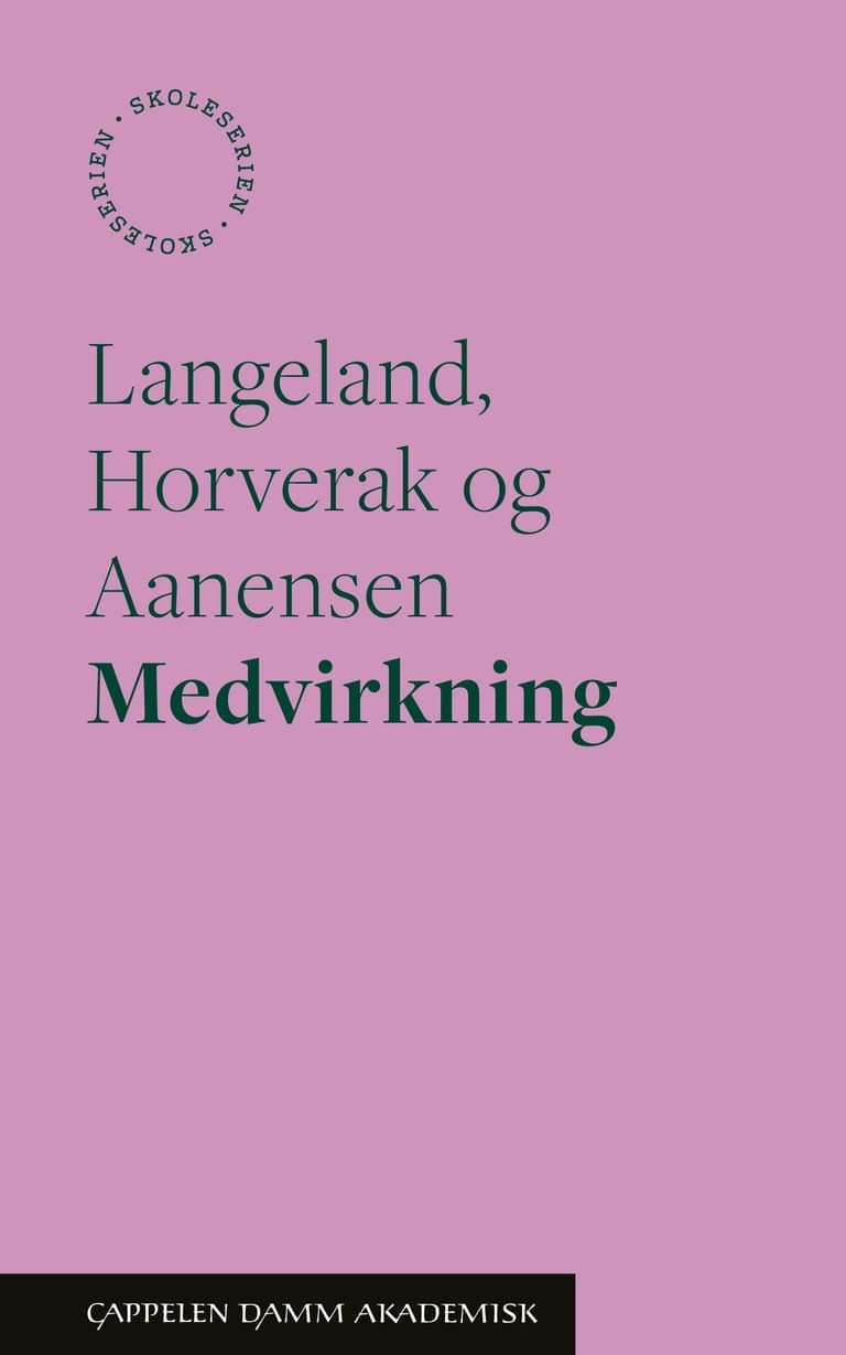 Omslag Medvirkning av Gerd Martina Langeland, May Olaug Horverak og Mariette Aanensen (Ebok)
