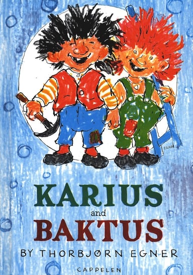 Omslag av "Karius and Baktus (engelsk utgave)"