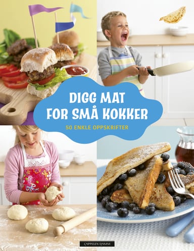 Omslag av "Digg mat for små kokker"