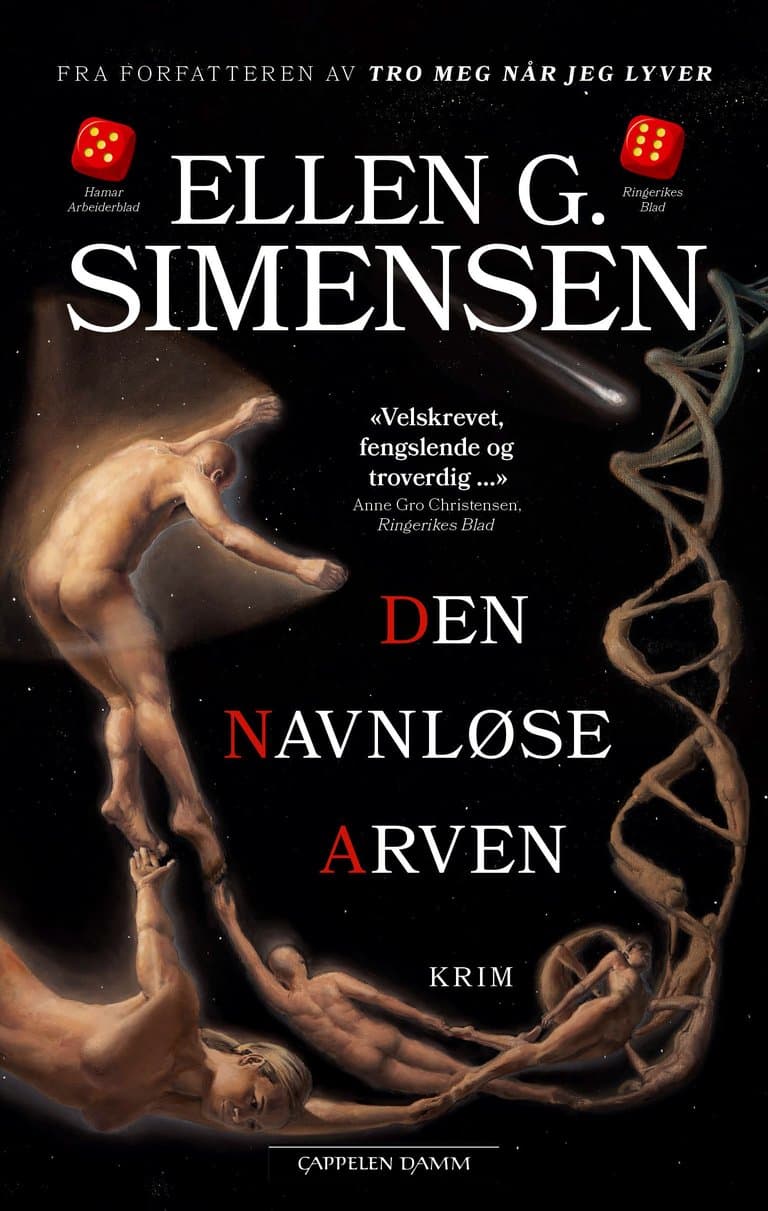 Omslag Den Navnløse Arven av Ellen G. Simensen (Innbundet)