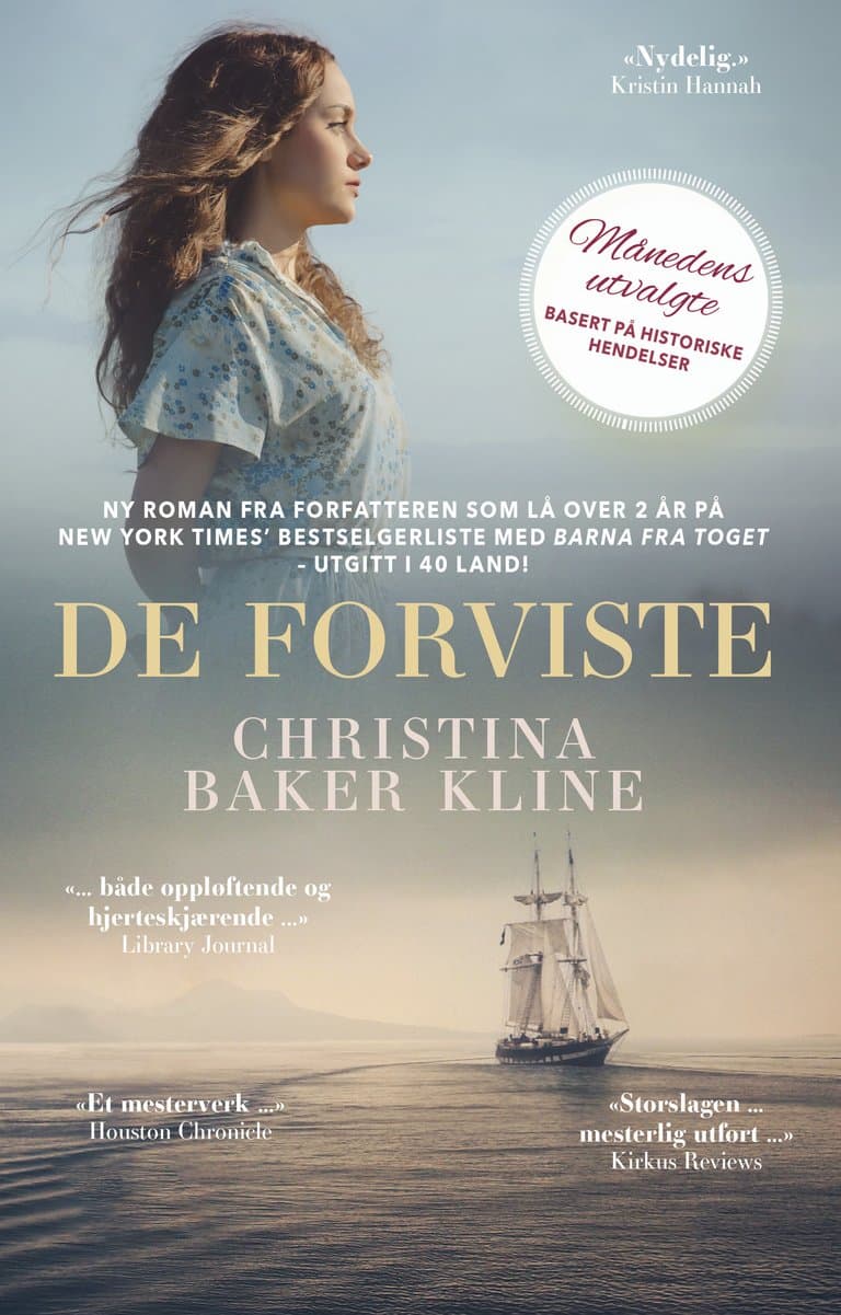 Omslag De forviste av Christina Baker Kline (Ebok)
