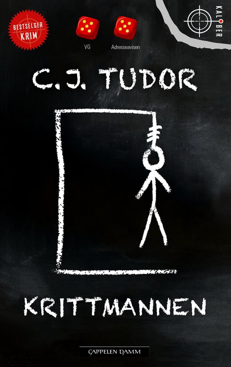 Omslag Krittmannen av C.J. Tudor (Ebok)