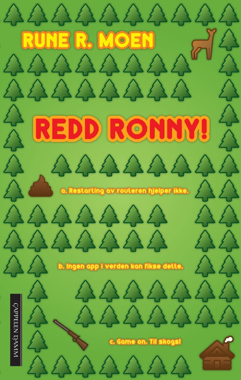 Omslag Redd Ronny! av Rune R. Moen (Ebok)