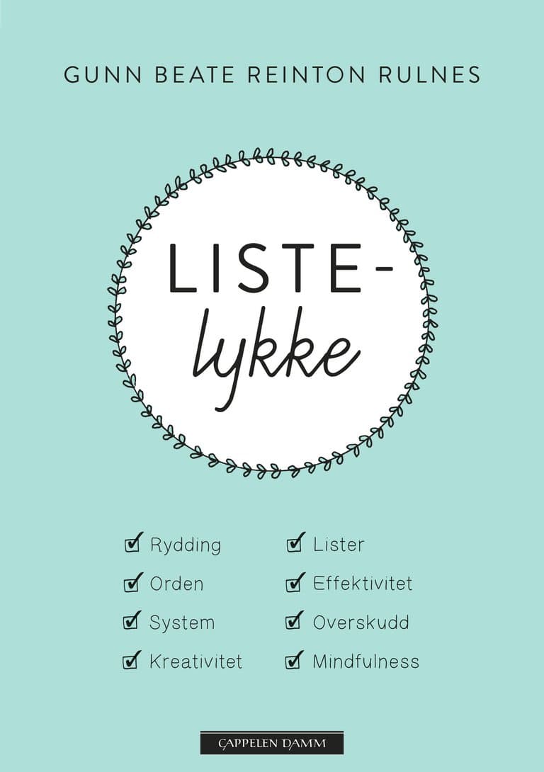 Omslag Listelykke av Gunn Beate Reinton Rulnes (Heftet)