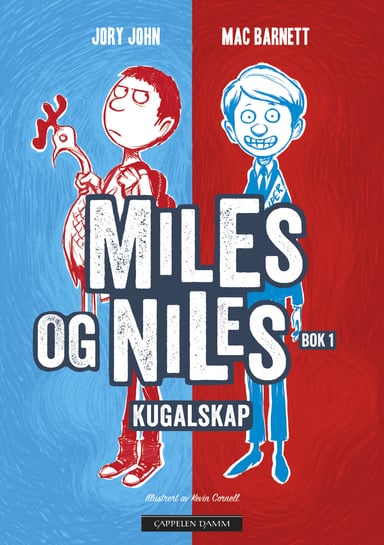 Omslag av "Miles og Niles. Bok 1. Kugalskap"