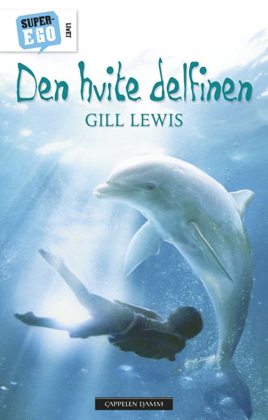 Omslag av "Den hvite delfinen"