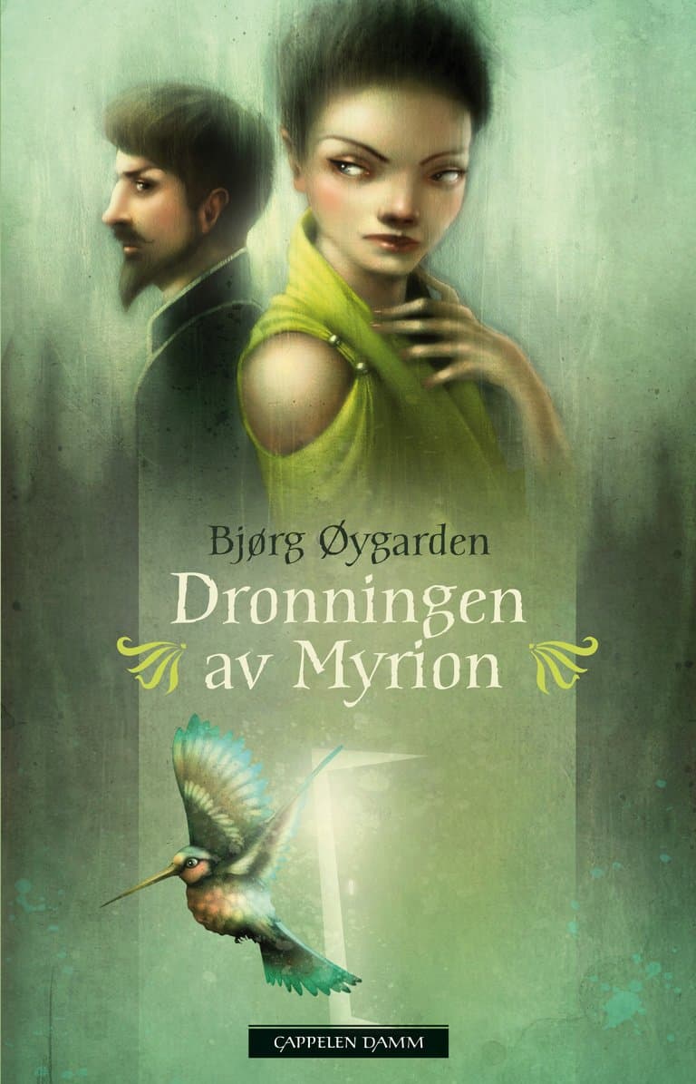 Omslag Dronningen av Myrion av Bjørg Øygarden (Innbundet)