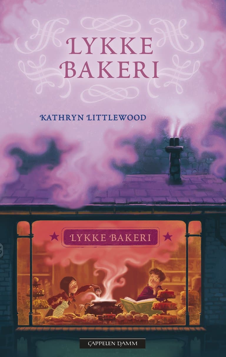 Omslag Lykke Bakeri av Kathryn Littlewood (Innbundet)