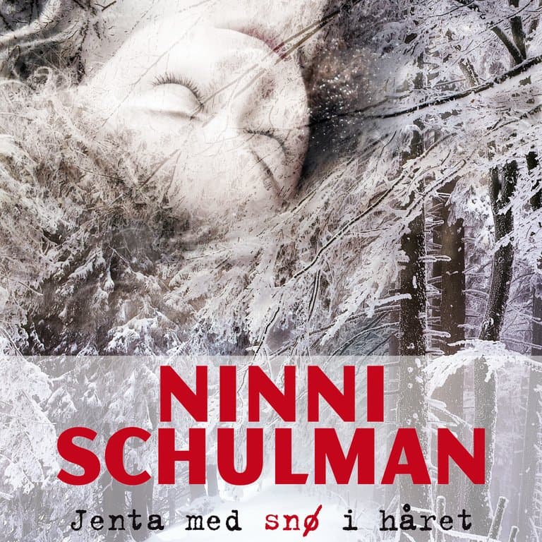 Omslag Jenta med snø i håret av Ninni Schulman (Lydbok)