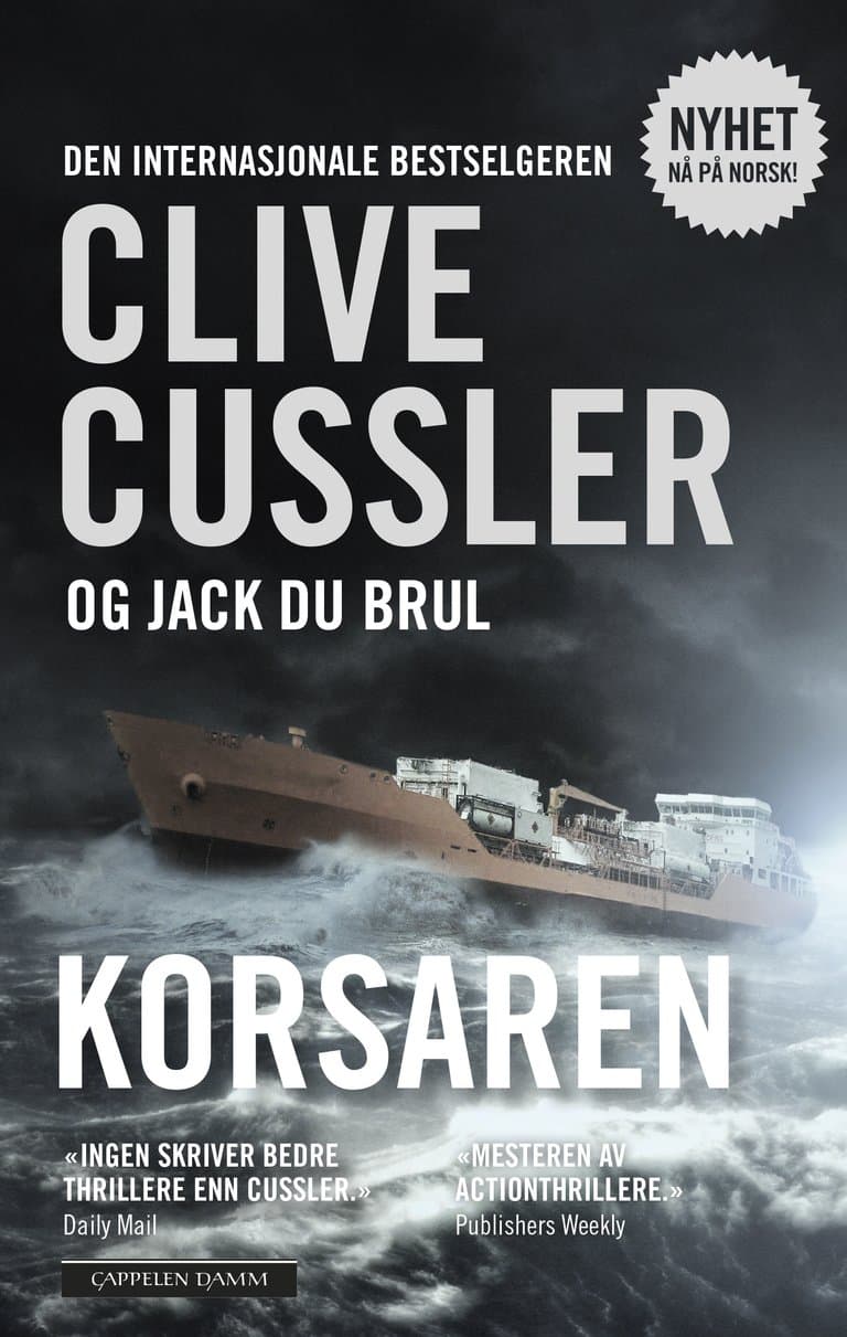 Omslag Korsaren av Clive Cussler og Jack Du Brul (Heftet)