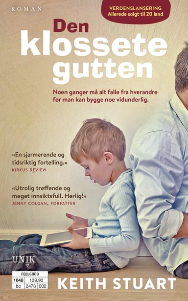 Omslag av "Den klossete gutten"