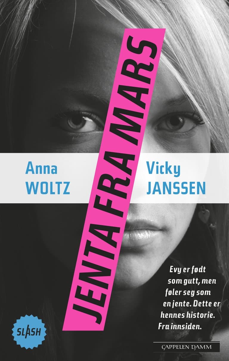 Omslag Jenta fra Mars av Woltz, Anna (Innbundet)