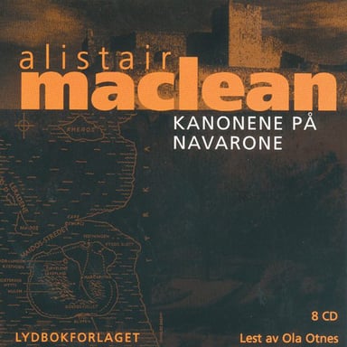 Omslag av "Kanonene på Navarone"