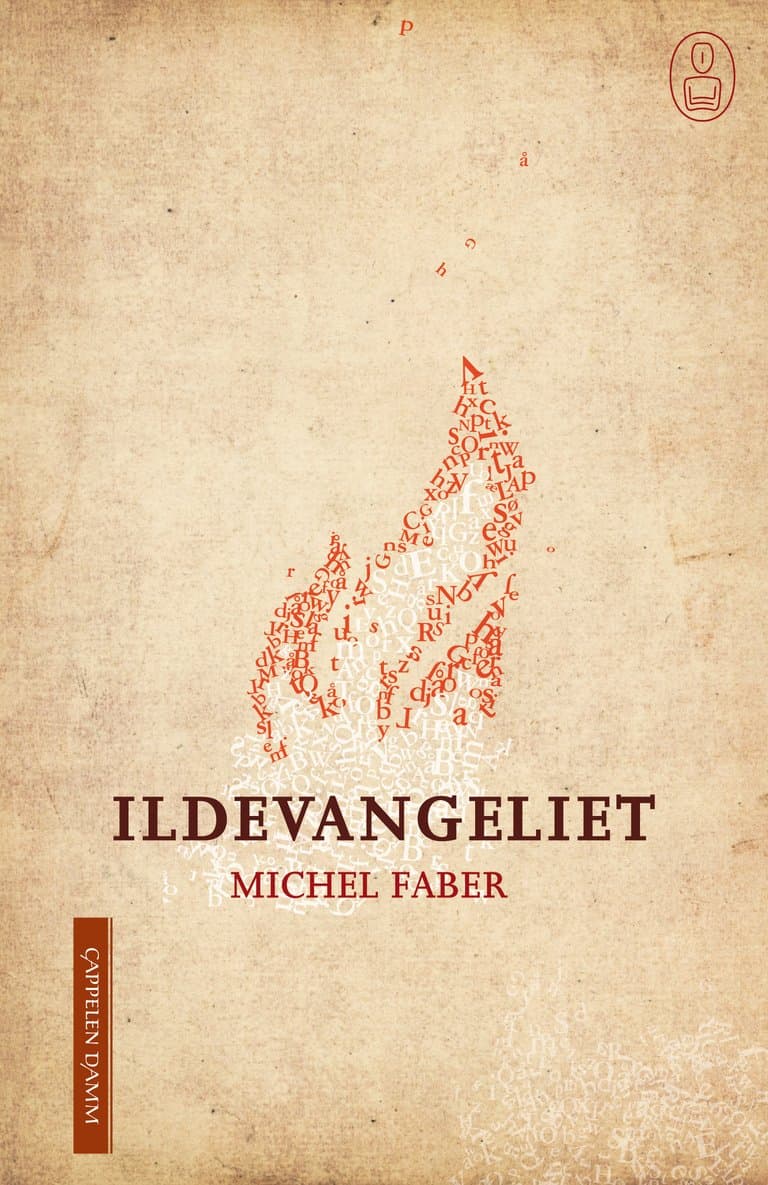 Omslag Ildevangeliet av Michel Faber (Innbundet)
