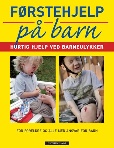 Omslag av "Førstehjelp på barn"