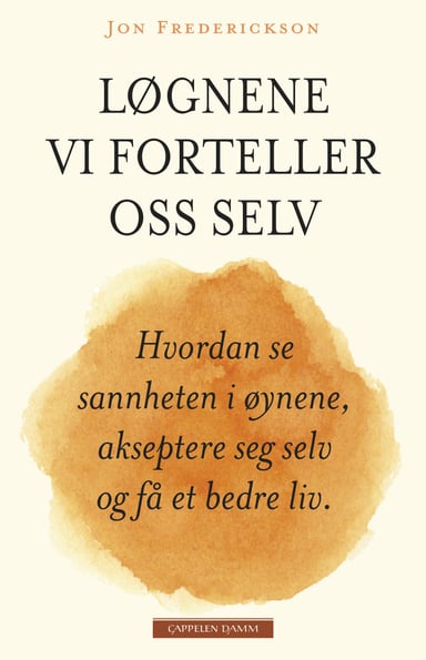 Omslag av "Løgnene vi forteller oss selv"