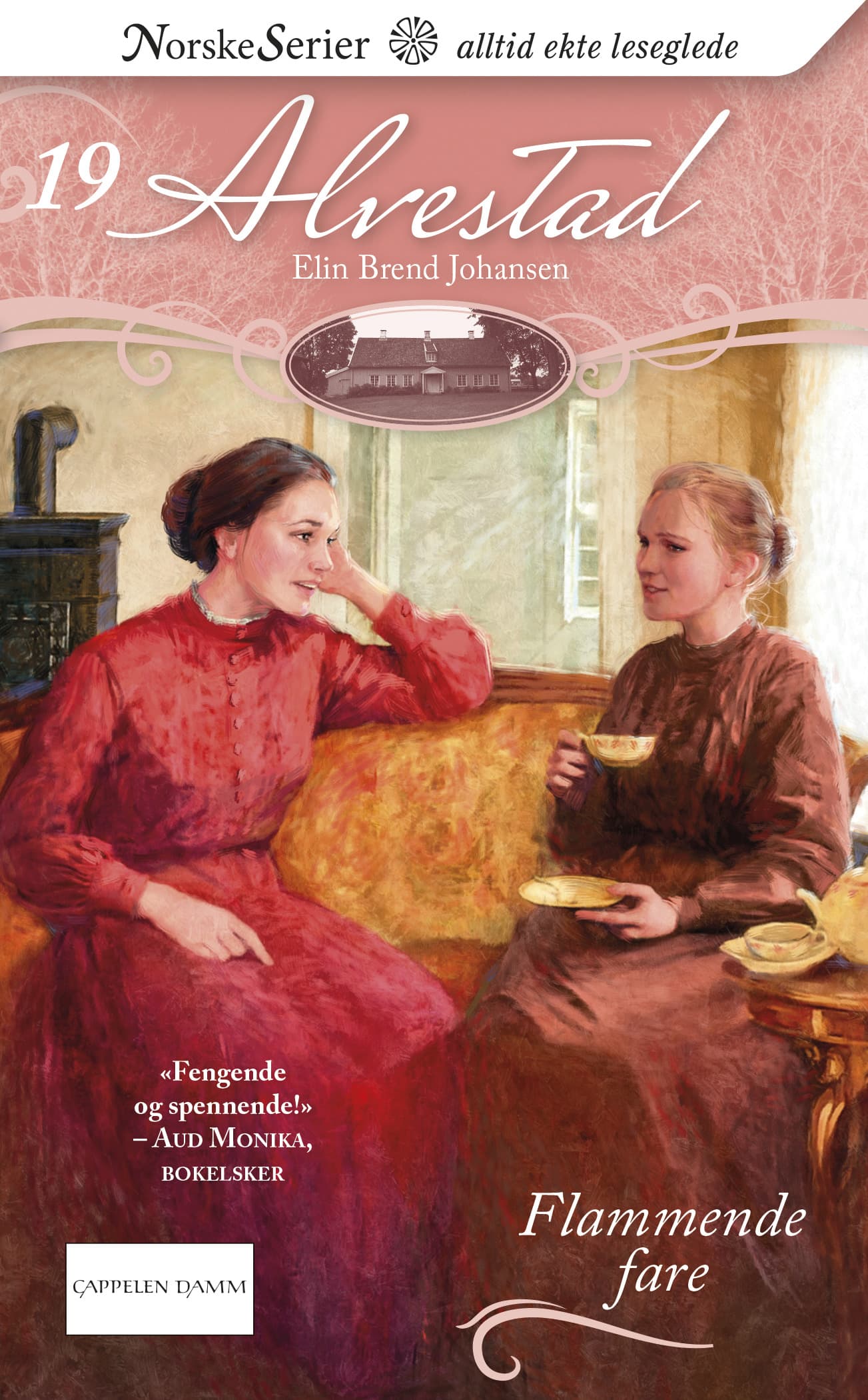 Omslag Flammende fare av Elin Brend Johansen (Ebok)