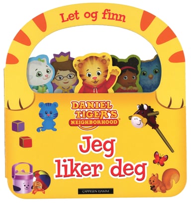 Omslag av "Daniel Tiger - Jeg liker deg"