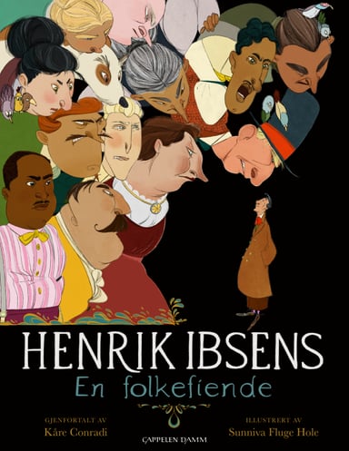 Omslag av "Henrik Ibsens En folkefiende"