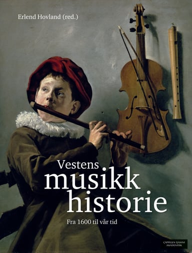 Omslag av "Vestens musikkhistorie"