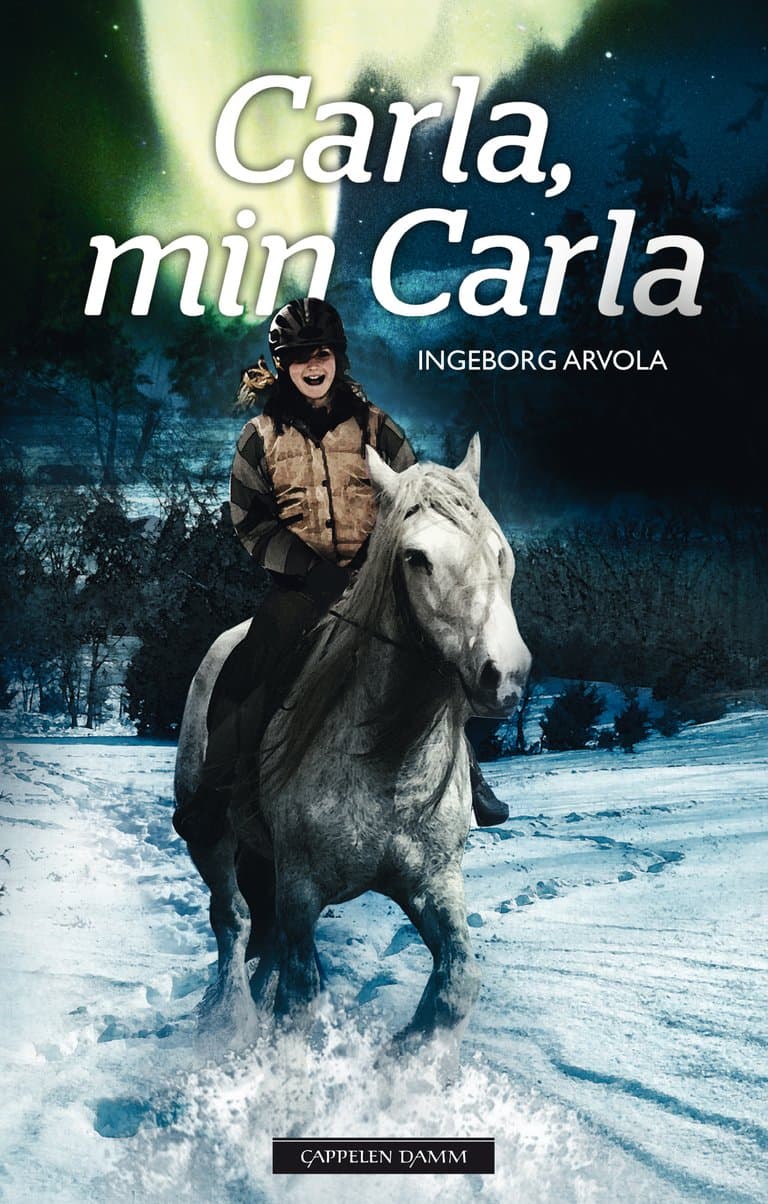 Omslag Carla, min Carla av Ingeborg Arvola (Innbundet)