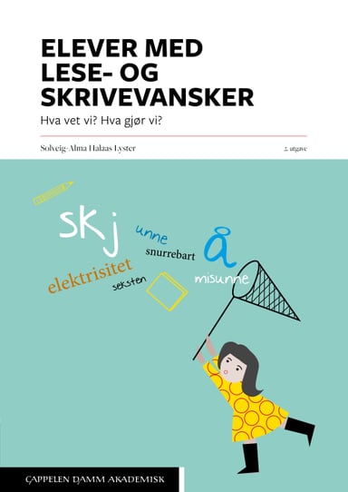 Omslag av "Elever med lese- og skrivevansker"
