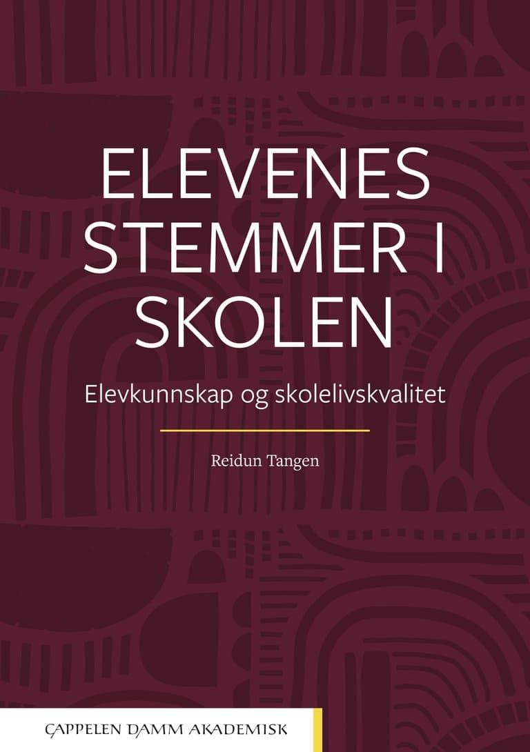 Omslag Elevenes stemmer i skolen av Reidun Tangen (Ebok)