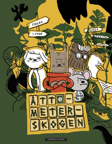 Omslag av "Åttemeterskogen"