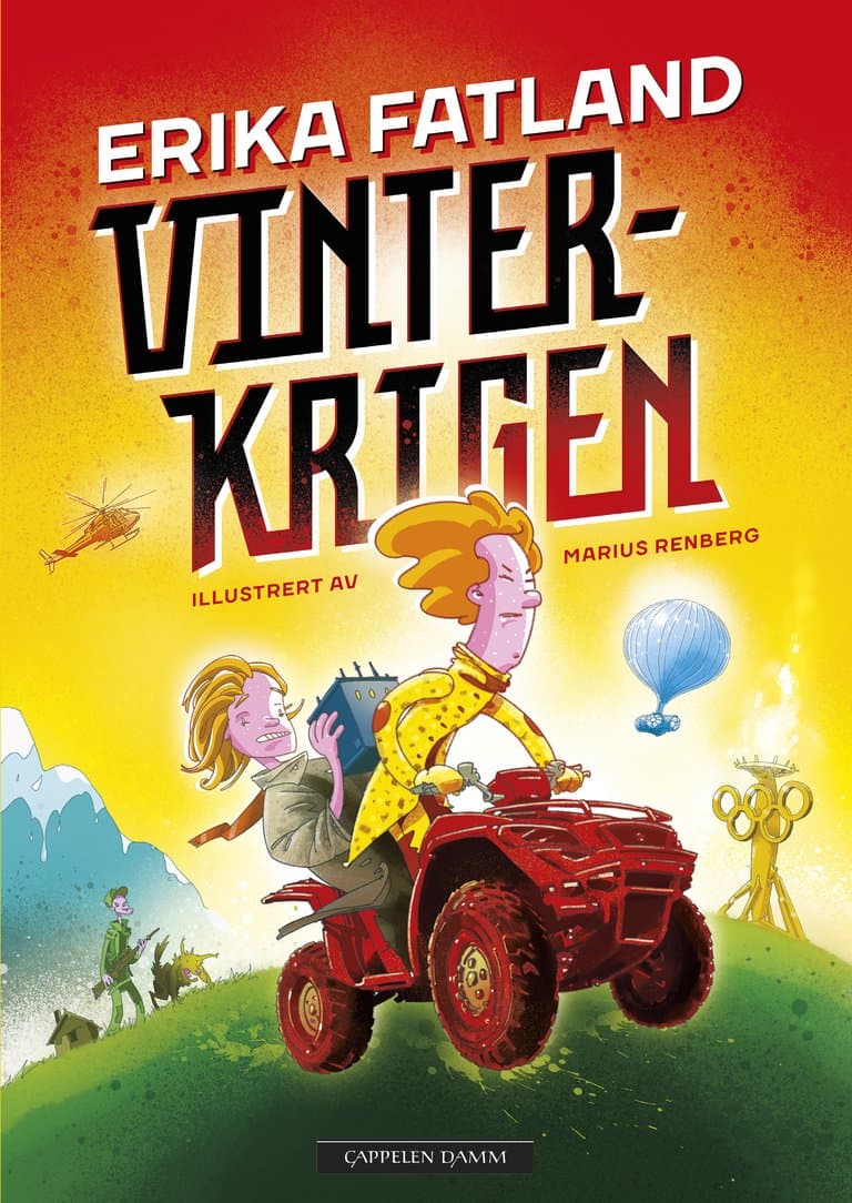Omslag Vinterkrigen av Erika Fatland (Innbundet)