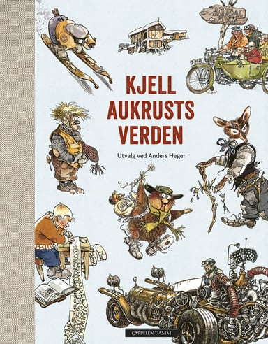 Omslag av "Kjell Aukrusts verden"