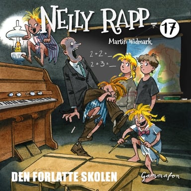 Omslag av "Nelly Rapp - Den forlatte skolen"