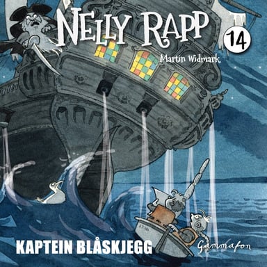 Omslag av "Nelly Rapp - Kaptein Blåskjegg"