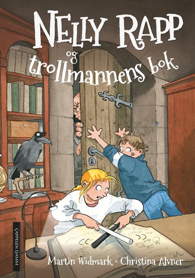 Omslag av "Nelly Rapp og trollmannens bok"