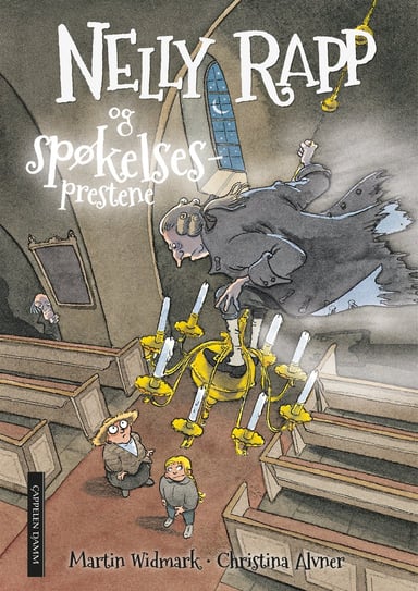 Omslag av "Nelly Rapp og spøkelsesprestene"