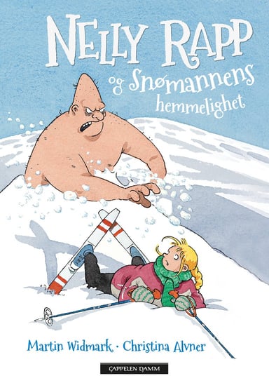 Omslag av "Nelly Rapp og snømannens hemmelighet"