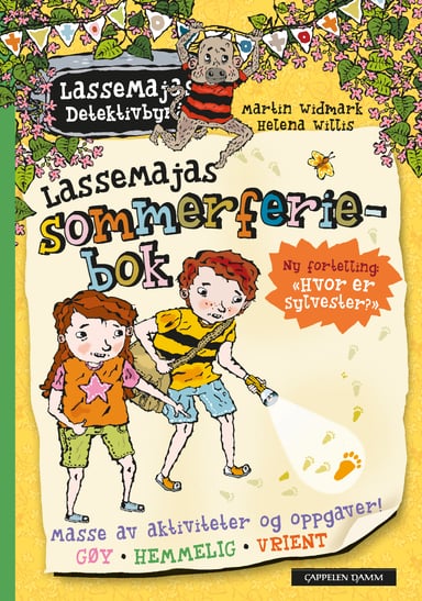 Omslag av "LasseMajas sommerferiebok"