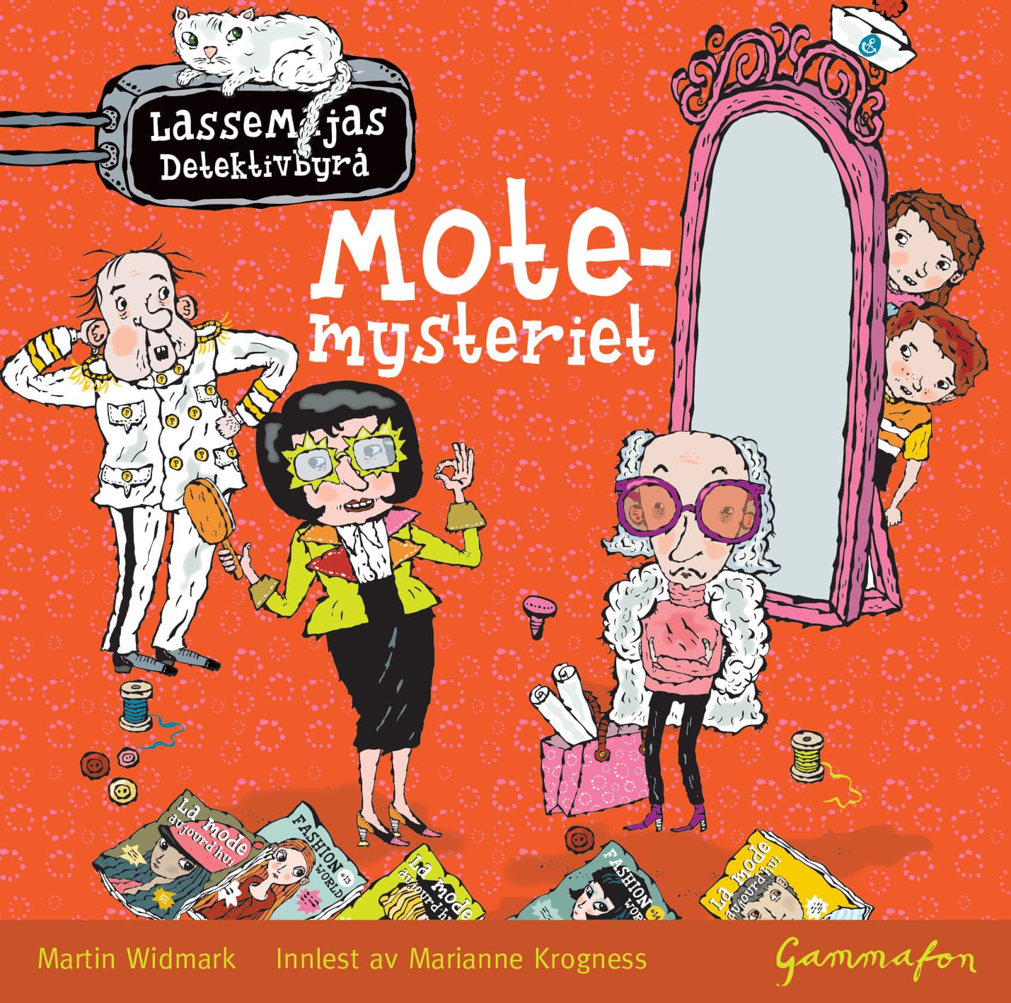 Omslag Motemysteriet av Martin Widmark (CD)