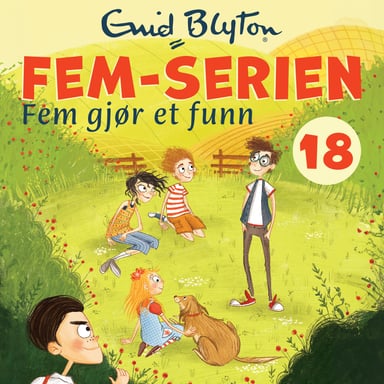 Omslag av "Fem gjør et funn"