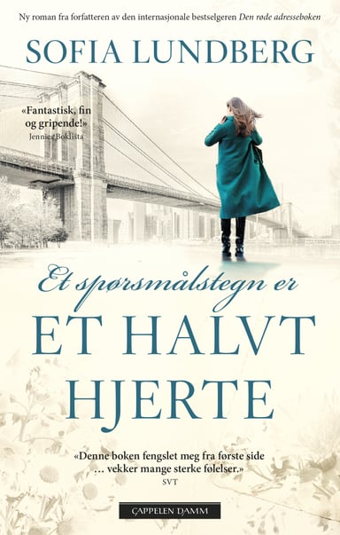 Omslag av "Et spørsmålstegn er et halvt hjerte"