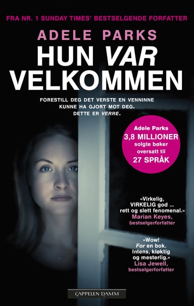 Omslag av "Hun var velkommen"