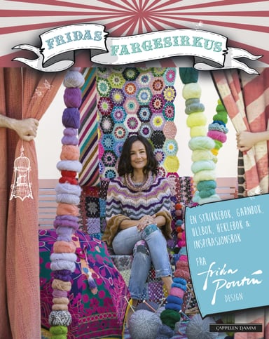 Omslag av "Fridas fargesirkus"