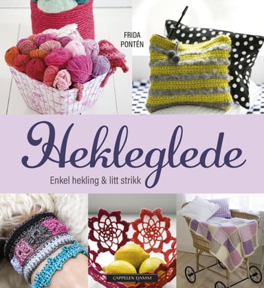 Omslag av "Hekleglede"