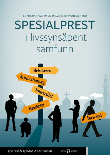 Omslag av "Spesialprest i livssynsåpent samfunn"
