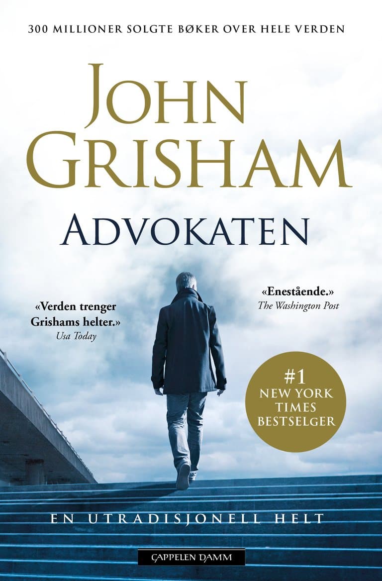 Omslag Advokaten av John Grisham (Innbundet)